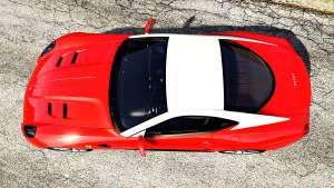 Ferrari 599 GTO [add-on] top view