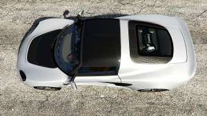 Lotus Exige V6 Cup view from the top