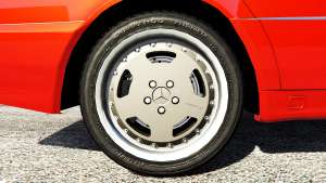 Mercedes-Benz W140 AMG orange signals [replace] wheels