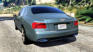 Bentley Flying Spur [add-on] rear view