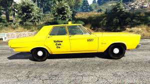 Plymouth Belvedere 1965 Taxi [replace] side view