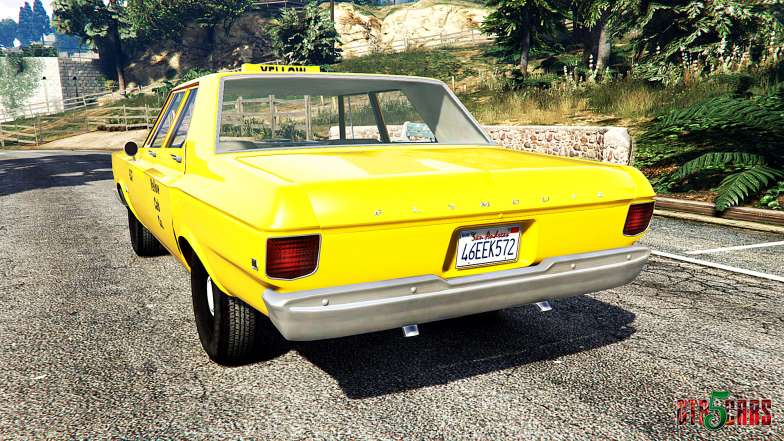 Plymouth Belvedere 1965 Taxi [replace] rear view