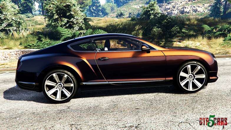 Bentley Continental GT 2012 [replace] side view