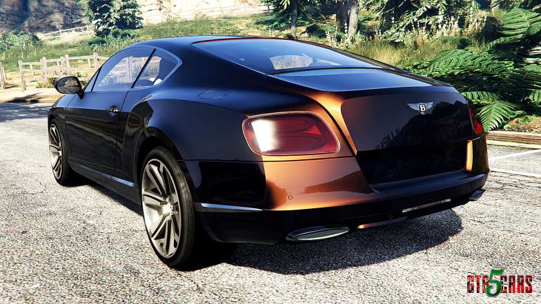 Bentley Continental GT 2012 [replace] rear view