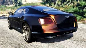 Bentley Continental GT 2012 [replace] rear view