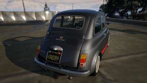 Fiat Abarth 595ss Street ver rear view