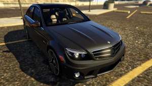 Mercedes-Benz C63 AMG W204 2014 front view