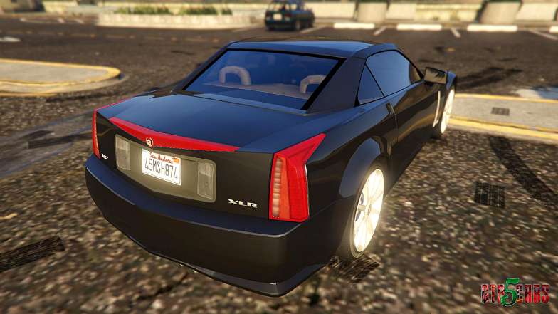 Cadillac XLR-V rear view