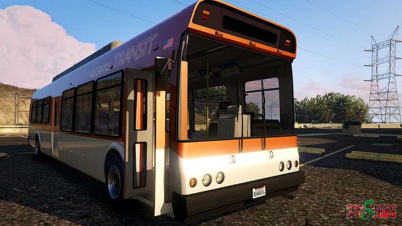 Portugal, Madeira Bus H.Funchal Low Entry Skin front view