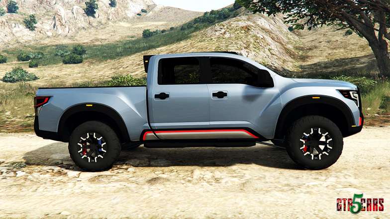 Nissan Titan Warrior Concept 2016 side view