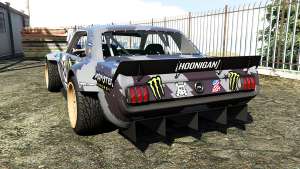 Ford Mustang 1965 Hoonicorn v1.3 [add-on] rear view