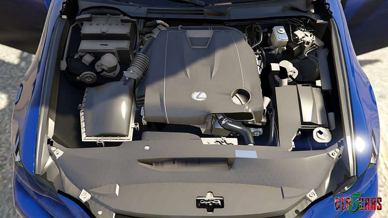 Lexus IS350 F-Sport 2014 engine