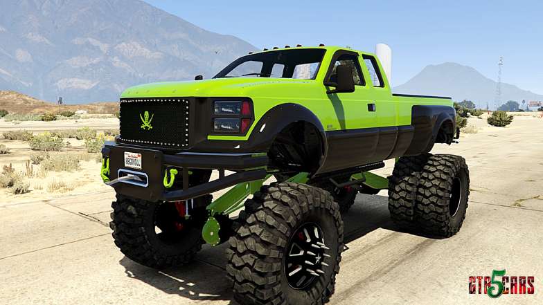 Sandking HD Monster Dually for GTA 5