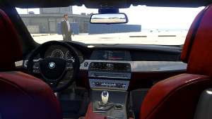 BMW M5 f10 2012 interior
