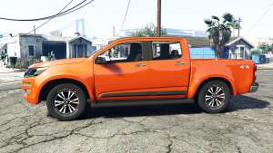 Chevrolet S10 Double Cab 2017 [replace] side view