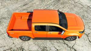 Chevrolet S10 Double Cab 2017 [replace] view from top