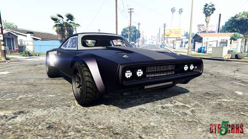 Dodge Charger Fast &amp; Furious 8 [replace] for GTA 5