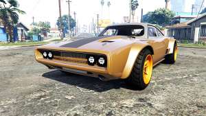 Dodge Charger Fast &amp; Furious 8 [add-on] for GTA 5