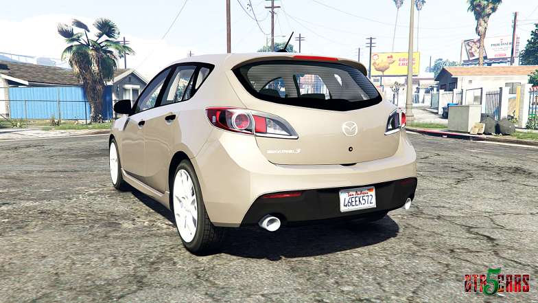 Mazdaspeed3 (BL) 2010 [replace] rear view
