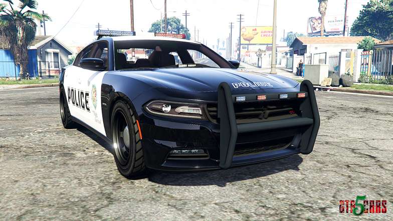 Dodge Charger RT 2015 Police v2.0 [replace] for GTA 5