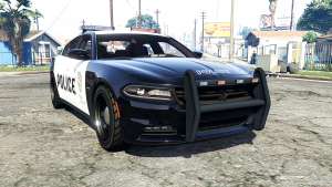 Dodge Charger RT 2015 Police v2.0 [replace] for GTA 5