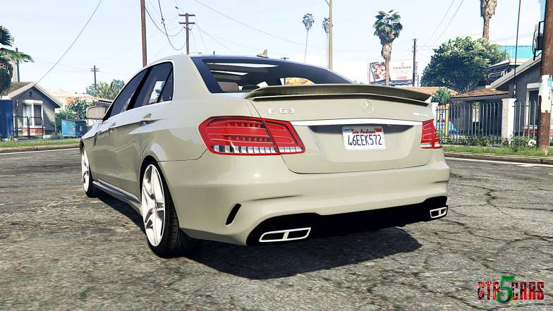 Mercedes-Benz E63 AMG (W212) 2013 [replace] rear view