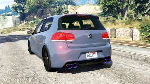 Volkswagen Golf R Mk6 [replace] rear view