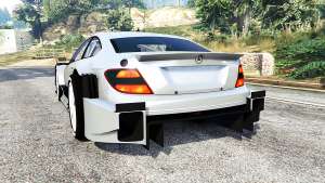 Mercedes-Benz C 63 AMG (C204) DTM v1.2 [replace] rear view