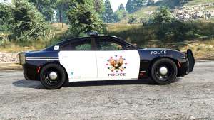 Dodge Charger RT 2015 LSPD [replace] side view