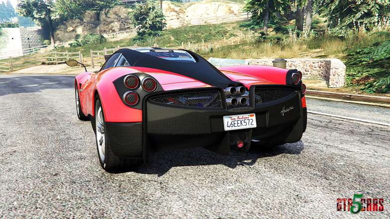 Pagani Huayra [add-on] rear view