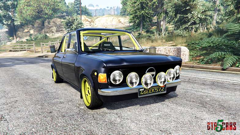 Zastava 1100p rally v2.0 [replace] for GTA 5