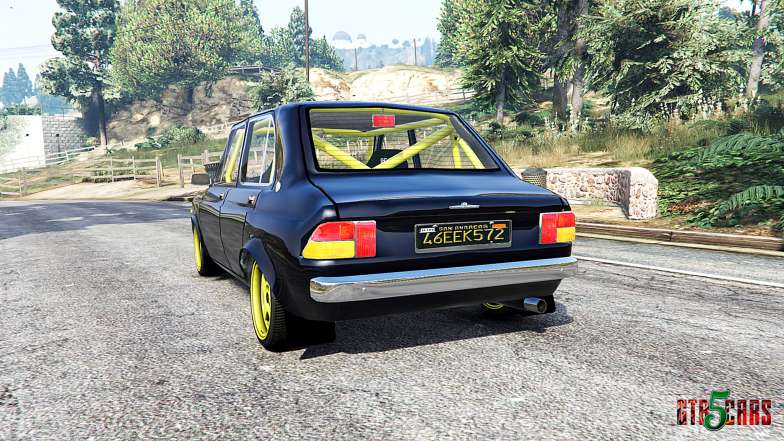 Zastava 1100p rally v2.0 [replace] rear view