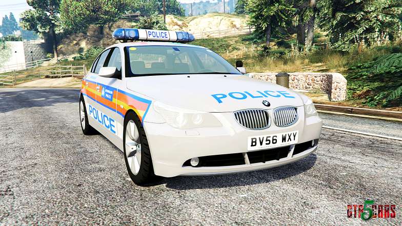 BMW 525d (E60) Metropolitan Police [replace] for GTA 5