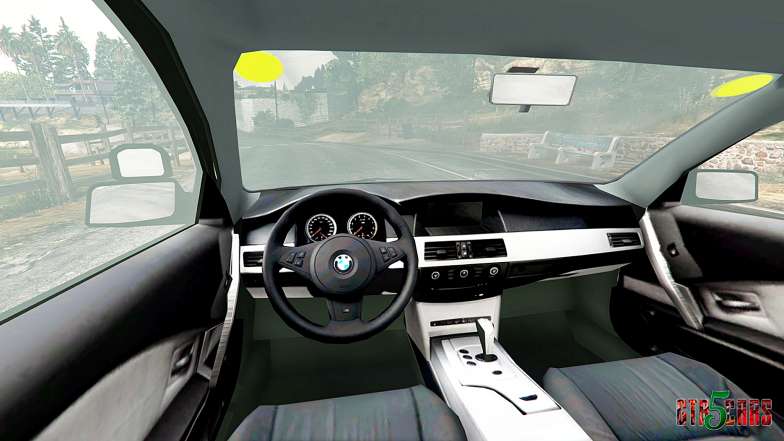 BMW 525d (E60) Metropolitan Police [replace] interior