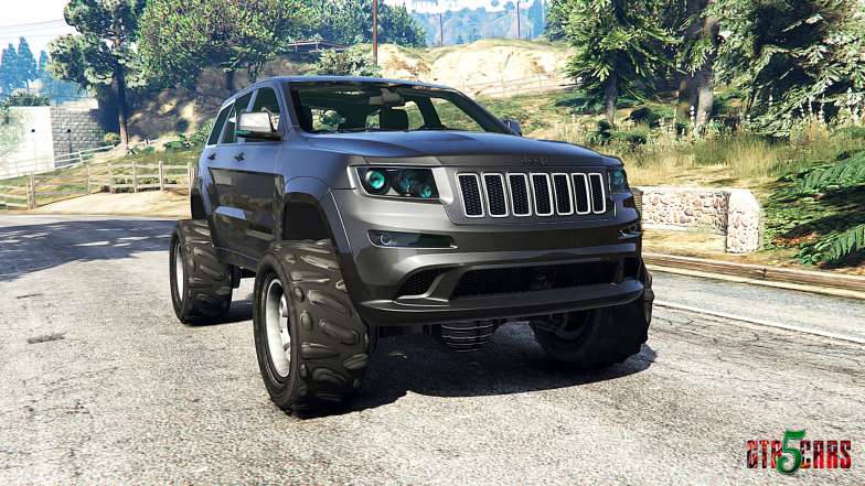 Jeep Grand Cherokee SRT8 2013 v0.5 [replace] for GTA 5