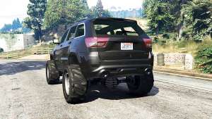 Jeep Grand Cherokee SRT8 2013 v0.5 [replace] - rear view