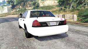 Ford Crown Victoria Unmarked CVPI v2.0 [replace] - rear view