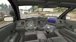 Ford Crown Victoria Unmarked CVPI v2.0 [replace] - interior