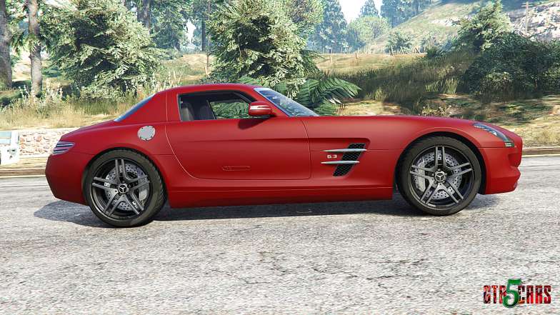 Mercedes-Benz SLS 63 AMG (C197) v1.3 [replace] side view