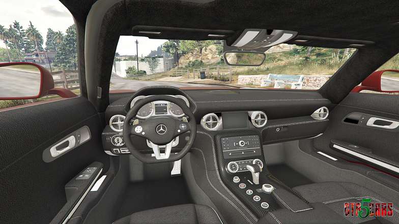 Mercedes-Benz SLS 63 AMG (C197) v1.3 [replace] interior