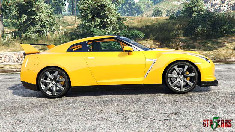 Nissan GT-R (R35) v1.1 [replace] side view