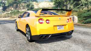 Nissan GT-R (R35) v1.1 [replace] rear view