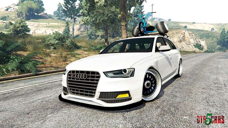 Audi RS 4 Avant (B8) 2014 v1.1 [replace] front view