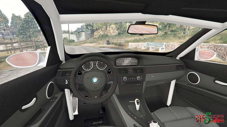 BMW M3 (E92) WideBody BMW Driving v1.2 [replace] interior