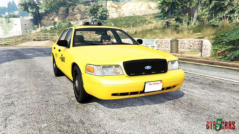 Ford Crown Victoria NYC Taxi [replace] for GTA 5