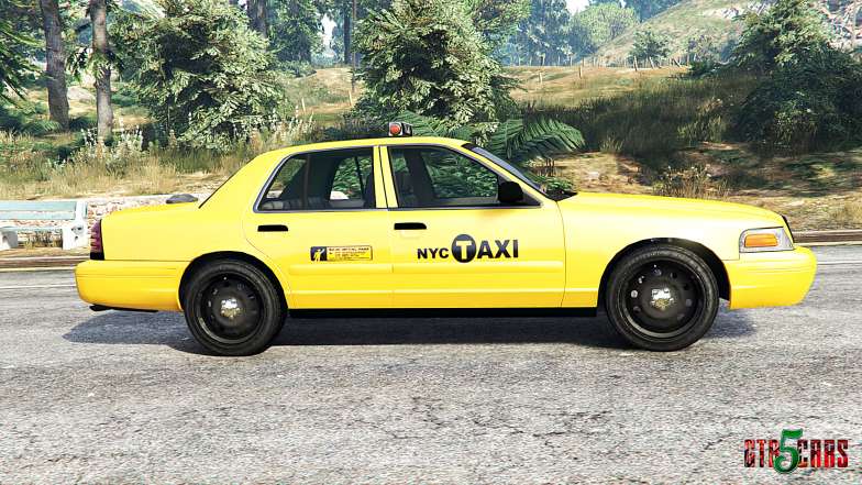 Ford Crown Victoria NYC Taxi [replace] side view
