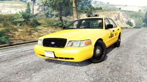 Ford Crown Victoria NYC Taxi [replace] front view