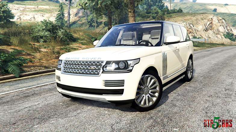 Land Rover Range Rover Vogue 2013 v1.3 [replace] - front view