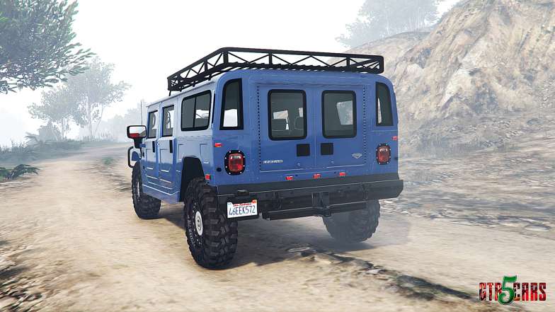 Hummer H1 Alpha Wagon v2.1 [replace] - rear view