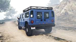 Hummer H1 Alpha Wagon v2.1 [replace] - rear view